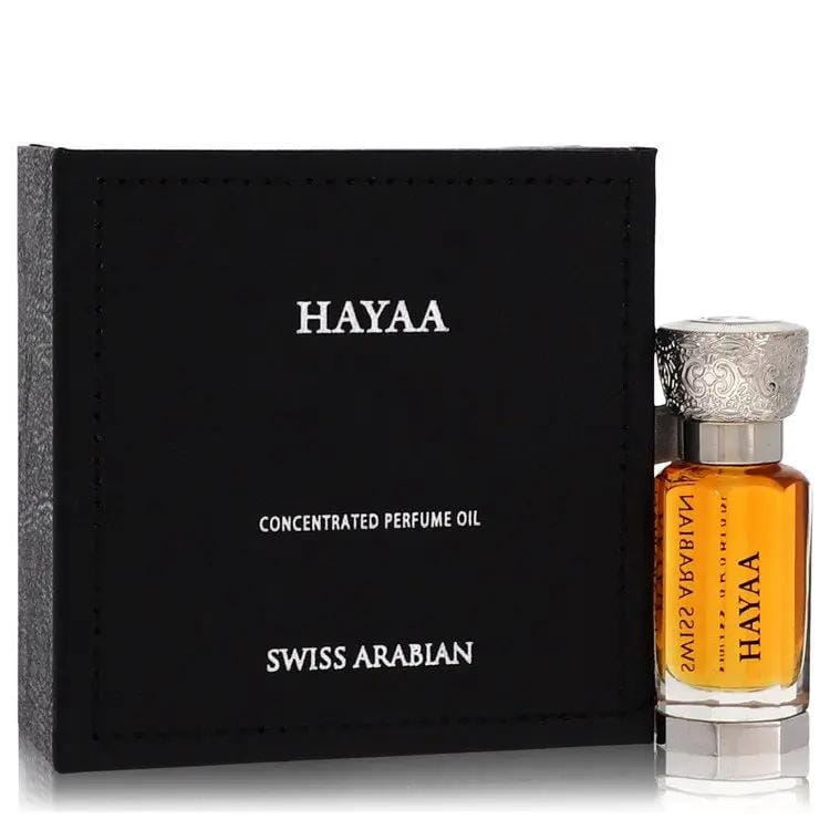 Brands HD Concentrated Perfume Oil (Unisex) Swiss Arabian Hayaa Concentrated Perfume Oil (Unisex) by Swiss Arabian 12 ml Swiss Arabian Hayaa Concentrated Perfume Oil (Unisex) by Swiss Arabian 12 ml