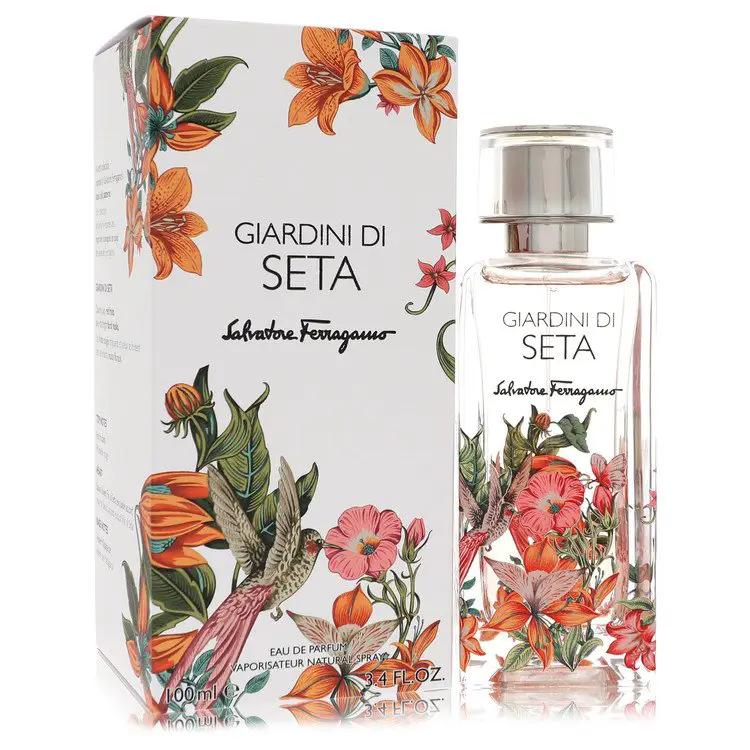 Brands HD Eau De Parfum Spray (Unisex) Giardini Di Seta Eau De Parfum Spray (Unisex) by Salvatore Ferragamo 100 ml Giardini Di Seta Eau De Parfum Spray (Unisex) by Salvatore Ferragamo 100 ml
