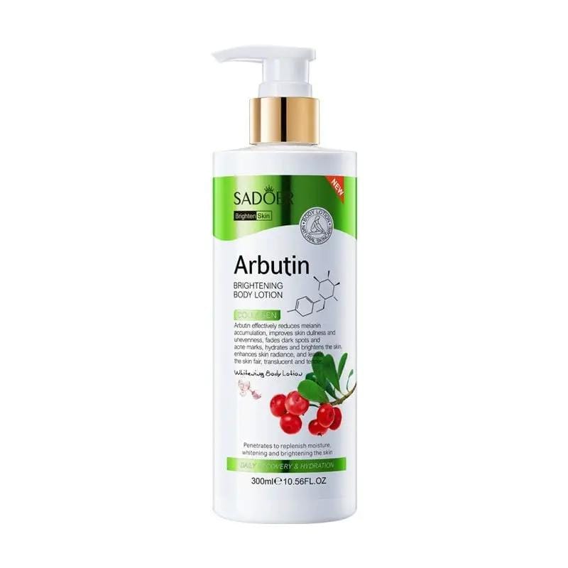 Poppy Gifts Skin Care SADOER Arbutin Brightening Body Lotion with Collagen – 300ml SADOER Arbutin Brightening Body Lotion with Collagen – 300ml