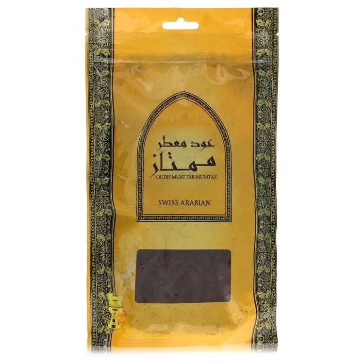 Brands HD Bakhoor Incense (Unisex) Swiss Arabian Oudh Muattar Mumtaz Bakhoor Incense (Unisex) by Swiss Arabian 250 grams Swiss Arabian Oudh Muattar Mumtaz Bakhoor Incense (Unisex) by Swiss Arabian 250 grams