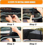 160x110x45CM Soft-Shell Vehicle Rooftop Cargo Carrier Bag by salelink.co.nz