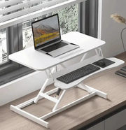 Laptop PC Monitor Computer Height Adjustable Table Standing Desk by salelink.co.nz