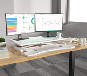 Laptop PC Monitor Computer Height Adjustable Table Standing Desk by salelink.co.nz