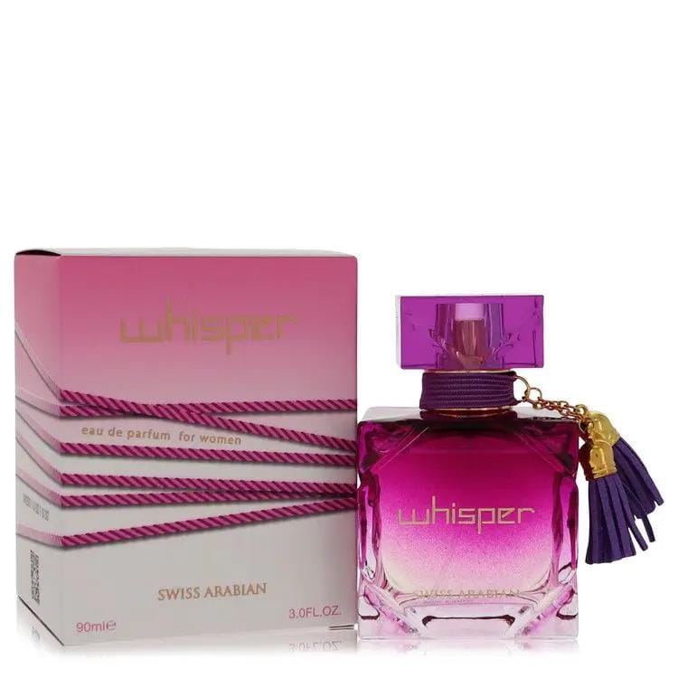 Brands HD Eau De Parfum Spray Swiss Arabian Whisper Eau De Parfum Spray by Swiss Arabian 90 ml Swiss Arabian Whisper Eau De Parfum Spray by Swiss Arabian 90 ml