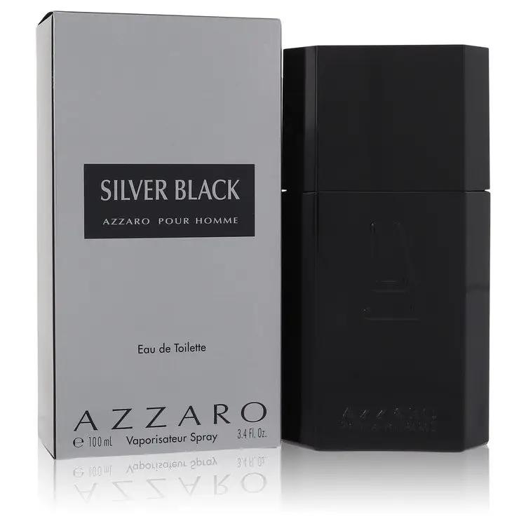 Silver Black Eau De Toilette Spray by Azzaro 100 ml by Brands HD