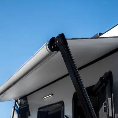 Aussie Traveller Sunburst Eclipse Roll Out awnings 15' - White – view 1