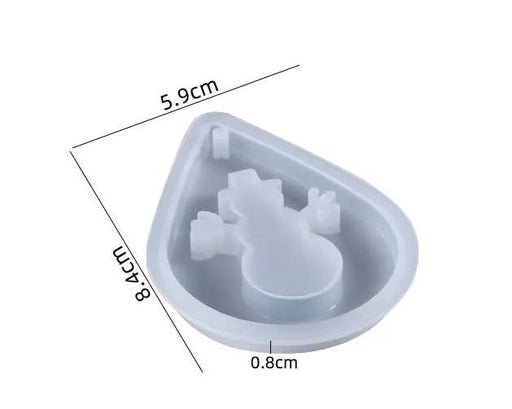 Christmas Pendant Moulds - 03 by Resin Art NZ