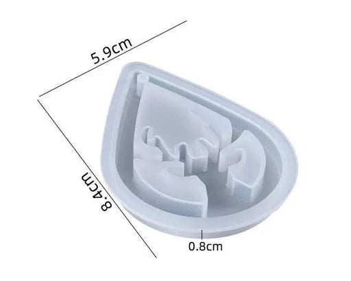 Christmas Pendant Moulds - 04 by Resin Art NZ