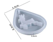 Christmas Pendant Moulds - 06 by Resin Art NZ