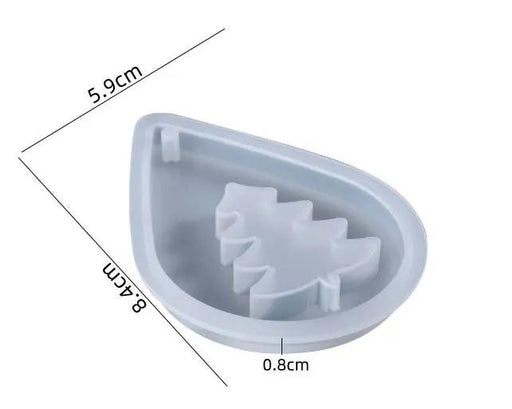 Christmas Pendant Moulds - 07 by Resin Art NZ
