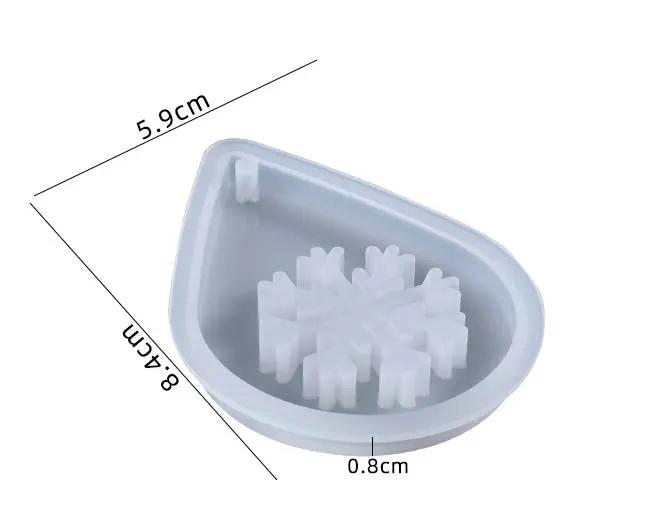 Christmas Pendant Moulds - 08 by Resin Art NZ