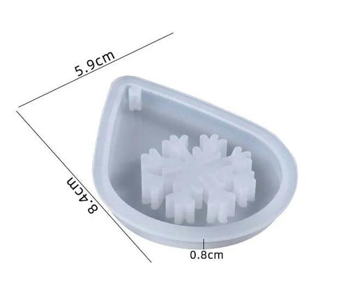 Christmas Pendant Moulds - 08 by Resin Art NZ