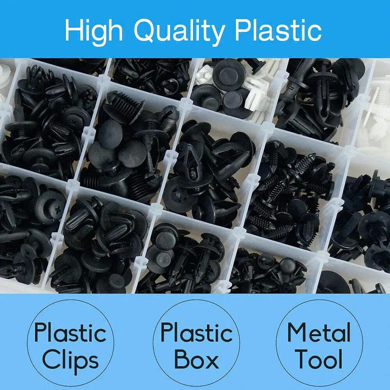 415pcs Car Body Push Retainer Pin Rivet Trim Plastic Clips by salelink.co.nz
