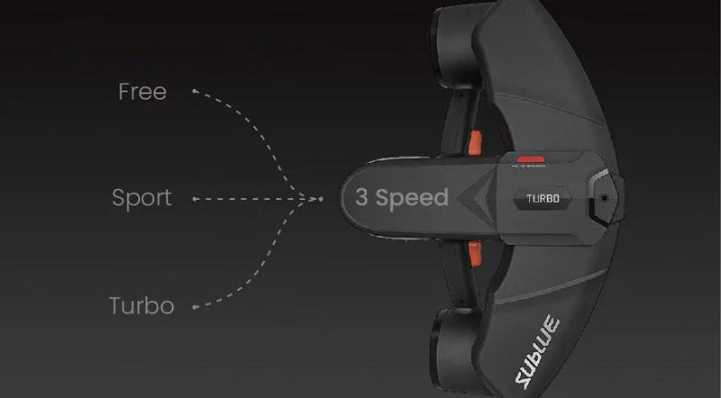 SUBLUE Navbow Sea Scooter Underwater - Red/Black by salelink.co.nz