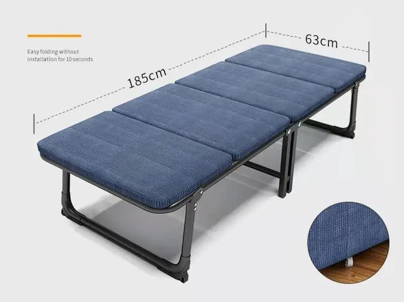 Portable Deluxe Folding Bed Mattress Indoor Folding by dealonline.co.nz