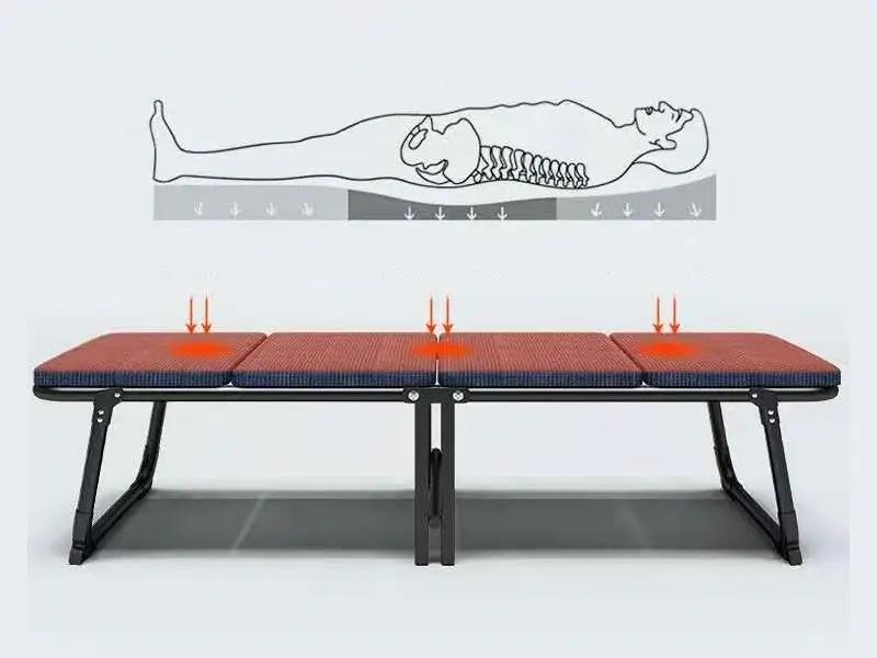 Portable Deluxe Folding Bed Mattress Indoor Folding by dealonline.co.nz