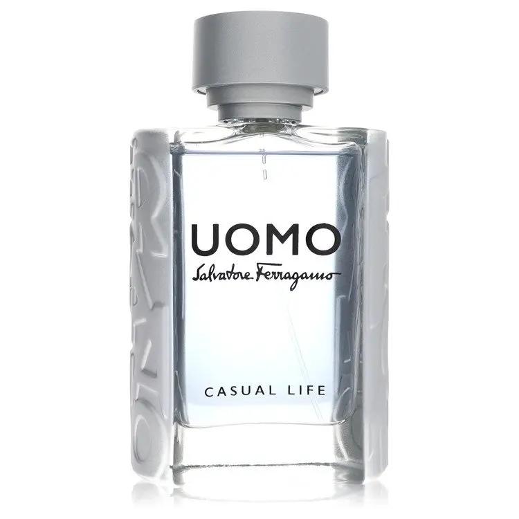 Salvatore Ferragamo Uomo Casual Life Eau De Toilette Spray (unboxed) by Salvatore Ferragamo 100 ml by Brands HD
