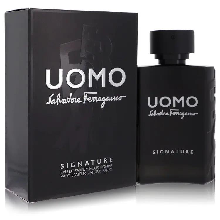 Salvatore Ferragamo Uomo Signature Eau De Parfum Spray by Salvatore Ferragamo 100 ml by Brands HD
