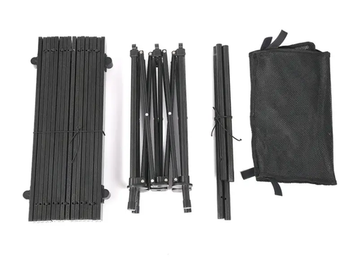 Portable Folding Table Tea Picnic Camping Barbecue Square Table 120X55X68 by dealonline.co.nz