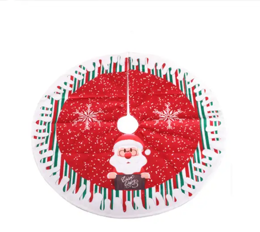Christmas Tree Skirt 80x80cm by salelink.co.nz