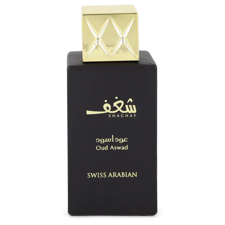 Shaghaf Oud Aswad Eau De Parfum Spray (unboxed) by Swiss Arabian 75 ml by Brands HD