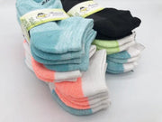 dealonline.co.nz dealonlinenz (36 Pairs) 4-6 Years Kids' Ankle Socks Cushion Socks Kids Ankle Cushioned Socks 36 Pairs Mixed Colors