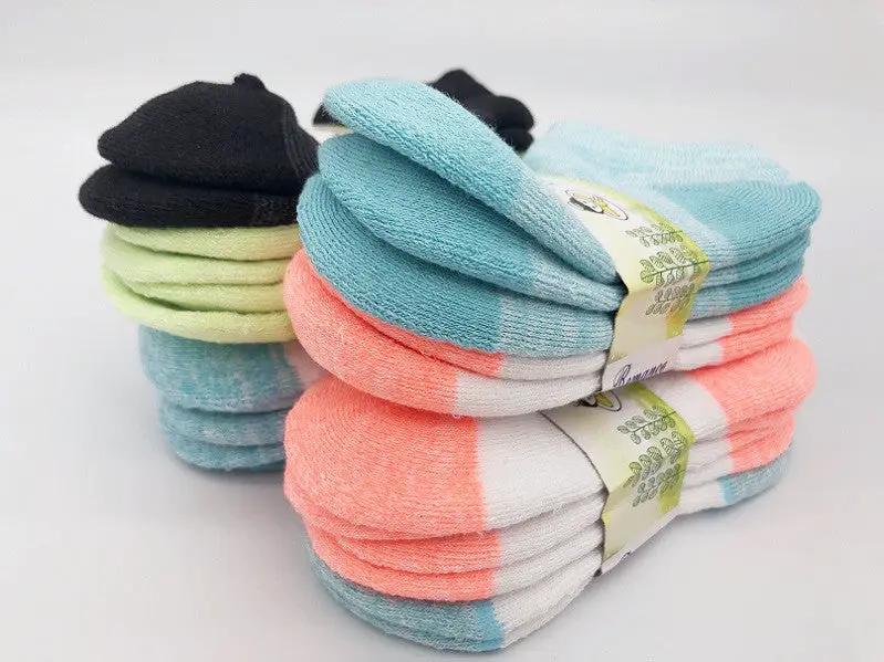 (12 Pairs) 4-6 Years Kids' Ankle Socks Cushion Socks by dealonline.co.nz