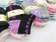 dealonline.co.nz dealonlinenz (36 Pairs) 4-6 Years Kids' Ankle Socks Cushion Socks Kids Ankle Cushioned Socks 36 Pairs Mixed Colors
