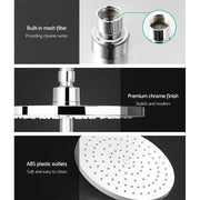SportZone.co.nz Home & Garden > Bathroom Accessories Cefito 9'' Rain Shower Head Set Handheld Round High Pressure Twins Tap Chome Cefito 9'' Rain Shower Head Set Handheld Round High Pressure Twins Tap Chome