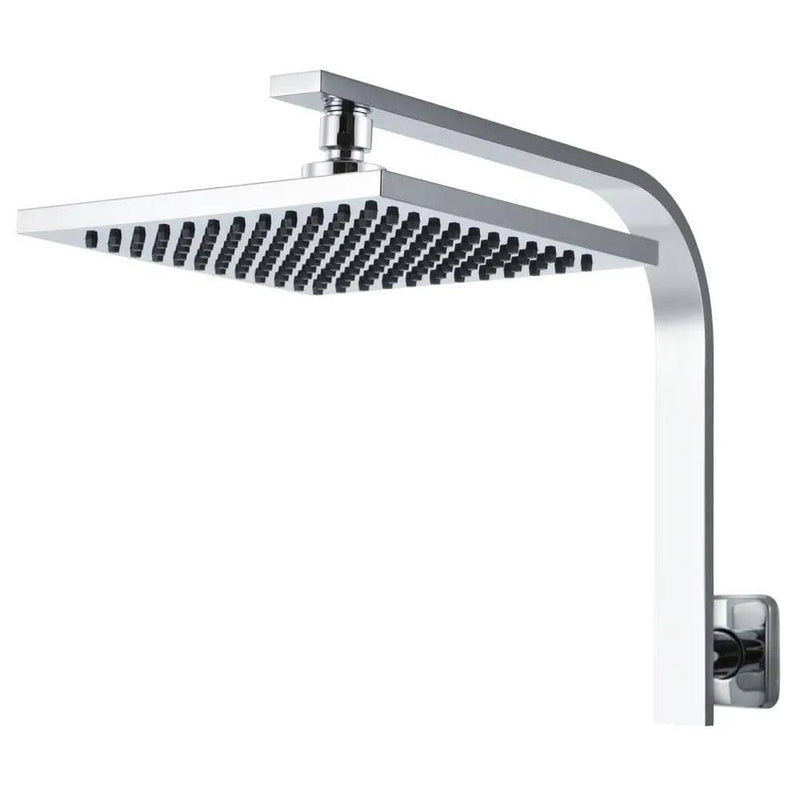 SportZone.co.nz Home & Garden > Bathroom Accessories Cefito 8'' Rain Shower Head Wall Arm Square High Pressure Chrome Cefito 8'' Rain Shower Head Wall Arm Square High Pressure Chrome