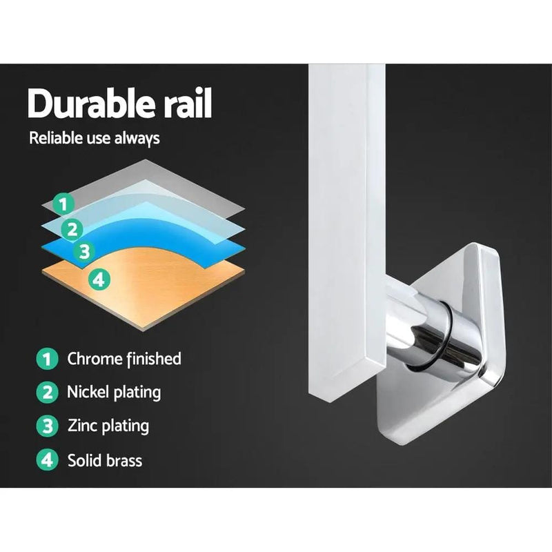 SportZone.co.nz Home & Garden > Bathroom Accessories Cefito 8'' Rain Shower Head Wall Arm Square High Pressure Chrome Cefito 8'' Rain Shower Head Wall Arm Square High Pressure Chrome