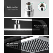 SportZone.co.nz Home & Garden > Bathroom Accessories Cefito 8'' Rain Shower Head Wall Arm Square High Pressure Twins Tap Chrome Cefito 8'' Rain Shower Head Wall Arm Square High Pressure Twins Tap Chrome