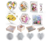 Jumbo Moulds Tap Out Moulds Floral Preservation, Specimens Making, Bookend Moulds by Resin Art NZ