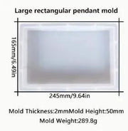 Jumbo Moulds Tap Out Moulds Floral Preservation, Specimens Making, Bookend Moulds by Resin Art NZ