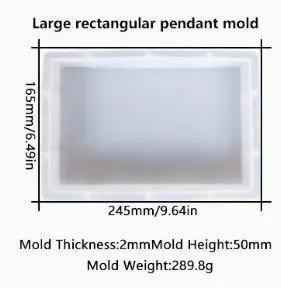 Jumbo Moulds Tap Out Moulds Floral Preservation, Specimens Making, Bookend Moulds by Resin Art NZ
