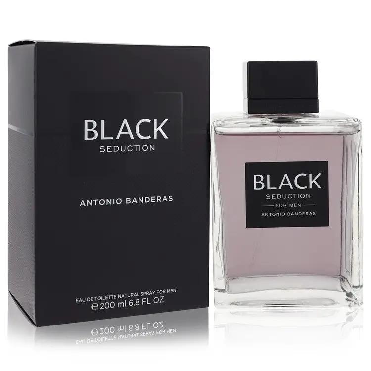 Seduction In Black Eau De Toilette Spray by Antonio Banderas 200 ml by Brands HD
