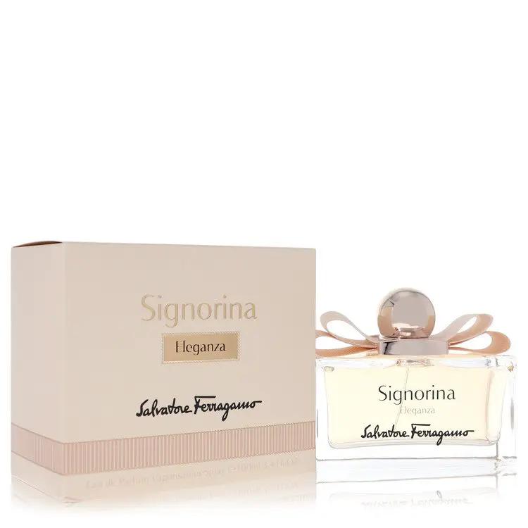 Signorina Eleganza Eau De Parfum Spray by Salvatore Ferragamo 100 ml by Brands HD