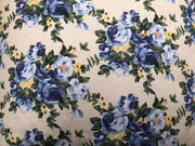 Cushion Pad Seat Set High Quality For Hanging Basket Chair - Blue Floral by dealonline.co.nz