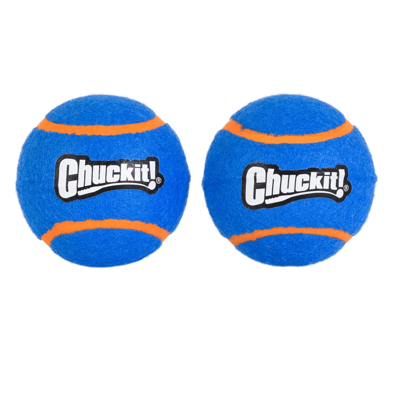 Animal Addiction Limited Dog Toy Chuckit! Squeaker Tennis Ball Med - 2pk Chuckit! Squeaker Tennis Ball Med - 2pk