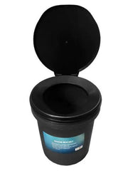 NZ Diver Accessories Boom Bucket Portable Camping Toilet With 15 Compostable Liner Bags Boom Bucket Portable Toilet With 15 Compostable Bags