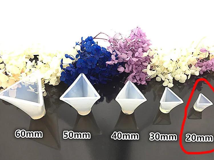 Triangular Cone Moulds Hexagonal Silicone Resin Moulds Super flexible, Super Transparent Clear, Moulds for Casting with Resin, Cement, Candle by Resin Art NZ