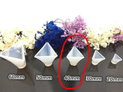 Triangular Cone Moulds Hexagonal Silicone Resin Moulds Super flexible, Super Transparent Clear, Moulds for Casting with Resin, Cement, Candle by Resin Art NZ