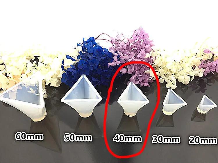Triangular Cone Moulds Hexagonal Silicone Resin Moulds Super flexible, Super Transparent Clear, Moulds for Casting with Resin, Cement, Candle by Resin Art NZ