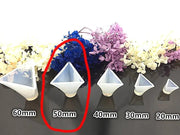 Triangular Cone Moulds Hexagonal Silicone Resin Moulds Super flexible, Super Transparent Clear, Moulds for Casting with Resin, Cement, Candle by Resin Art NZ