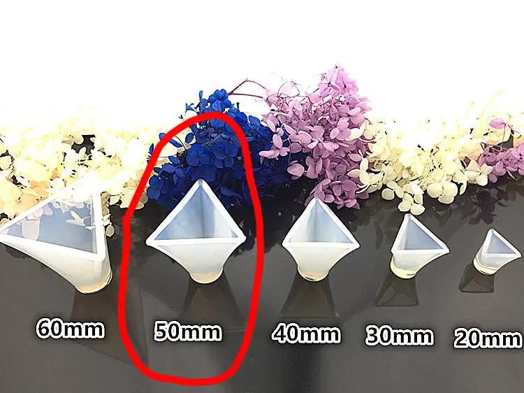 Triangular Cone Moulds Hexagonal Silicone Resin Moulds Super flexible, Super Transparent Clear, Moulds for Casting with Resin, Cement, Candle by Resin Art NZ