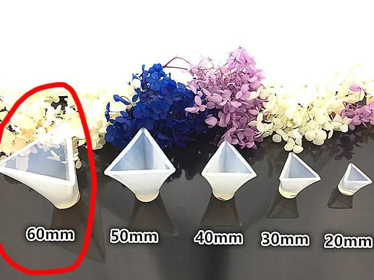 Triangular Cone Moulds Hexagonal Silicone Resin Moulds Super flexible, Super Transparent Clear, Moulds for Casting with Resin, Cement, Candle by Resin Art NZ