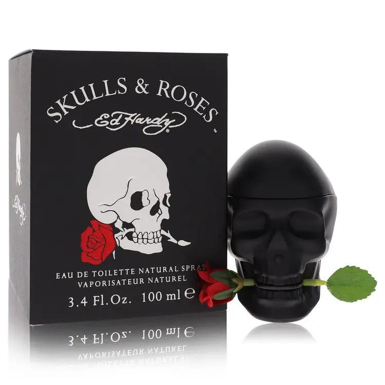Skulls & Roses Eau De Toilette Spray by Christian Audigier 100 ml by Brands HD
