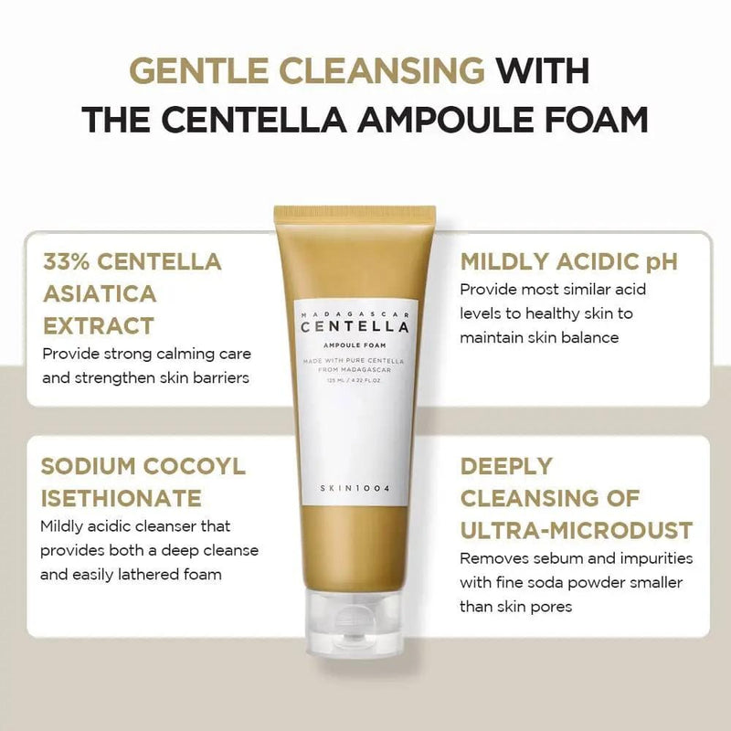 SKIN1004 Madagascar Centella Ampoule Foam 125ml by Poppy Gifts