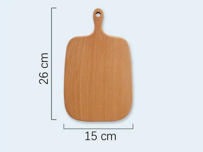 Creative Solid serving board, wooden kitchen cutting board, multi-functional bread board and serving tray by Resin Art NZ