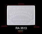 Oujia Board Moulds and Planchette Resin Moulds, Gothic Epoxy Resin Silicone Moulds for Ouija Board Game, Pendant, Resin Crafts by Resin Art NZ
